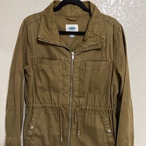 Old Navy Women's Army Green Utility Jacket